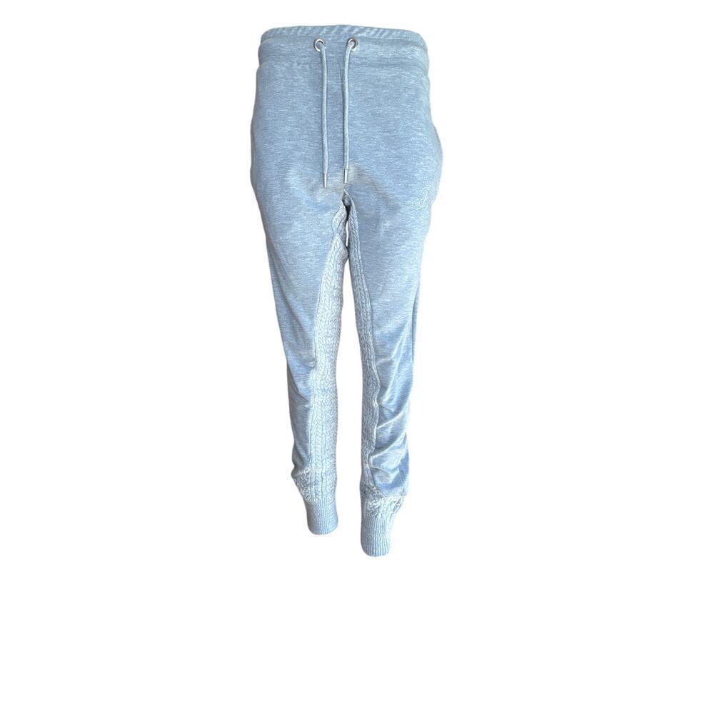 NWT BELLAGIO Las Vegas Joggers | Women’s Small | Knit Combo | Heather Grey